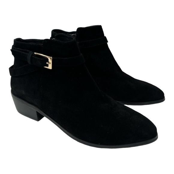 Barneys New York Angela Black Suede Bootie size 8 - Picture 12 of 12
